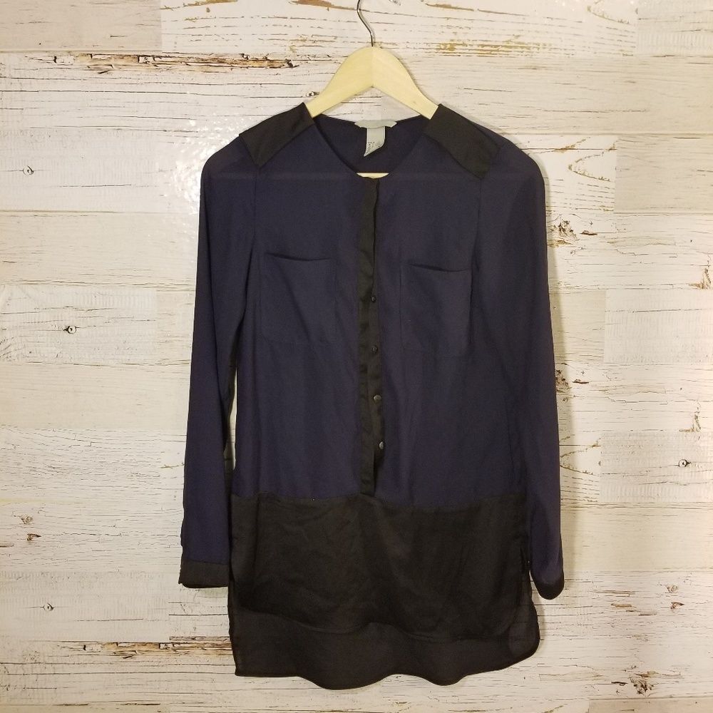 H&M button down blouse